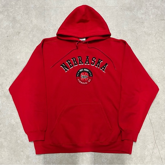Vintage Nebraska Corn Huskers Hoodie - Picture 1 of 4